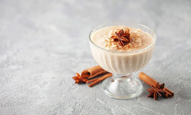 Mi receta favorita de arroz con leche y café